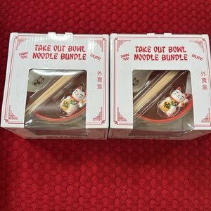 Take out noodle bundle set of two